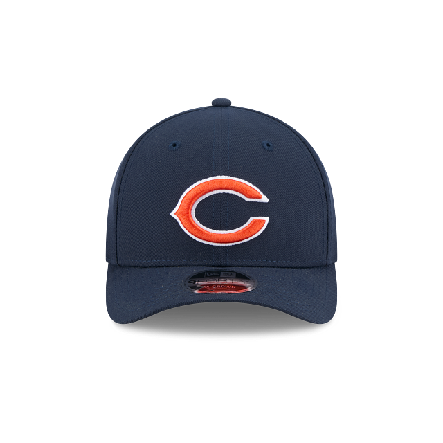 Chicago Bears NFL New Era Men Navy 9FORTY M-Crown Snapback Team Hat product image 4, provided for visual reference and
