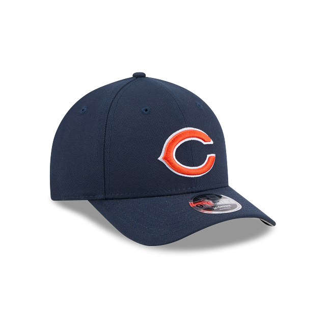 Chicago Bears NFL New Era Men Navy 9FORTY M-Crown Snapback Team Hat product image 5, provided for visual reference and