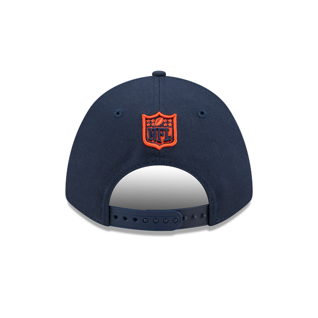 Chicago Bears NFL New Era Men Navy 9FORTY M-Crown Snapback Team Hat product image 2, provided for visual reference and