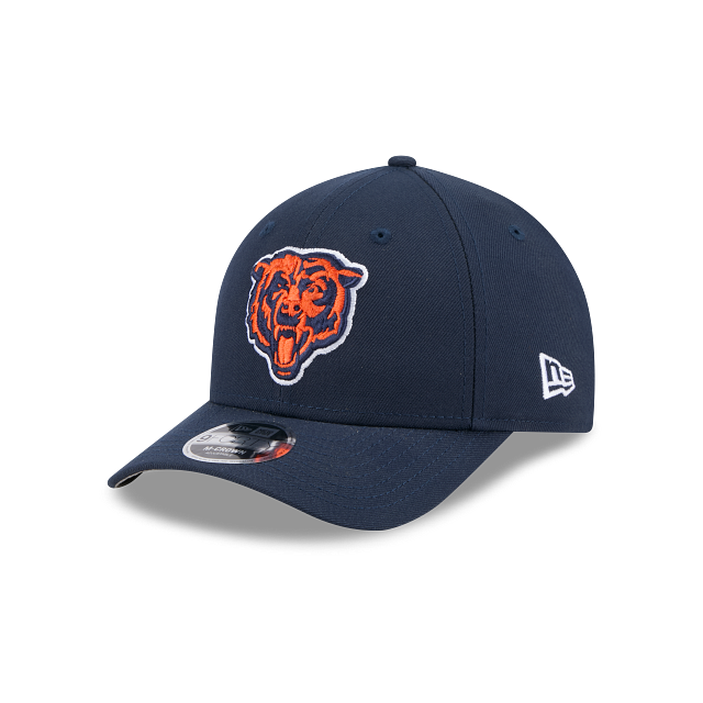 Chicago Bears NFL New Era Men Navy 9FORTY M-Crown Snapback Alternate Team Hat product image 1, provided for visual reference