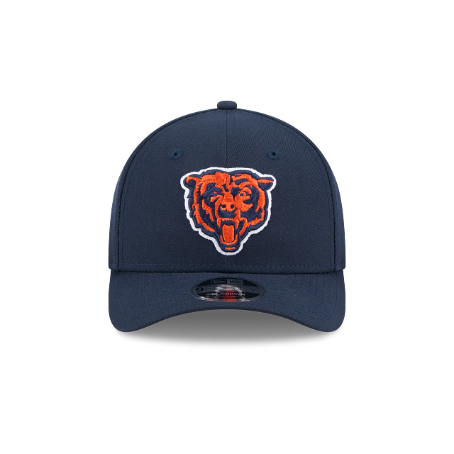 Chicago Bears NFL New Era Men Navy 9FORTY M-Crown Snapback Alternate Team Hat product image 3, provided for visual reference