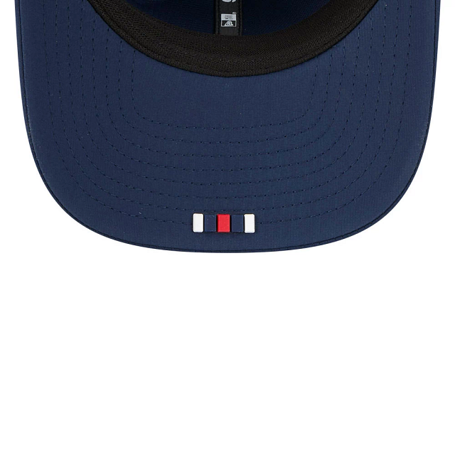 New England Patriots NFL New Era Men Oceanside Blue 9Seventy 2025 Sideline Hot Weather Trucker Snapback product image 3,