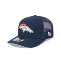 Denver Broncos NFL New Era Men Navy 9Seventy Stretch Trucker Snapback product image 1, provided for visual reference and