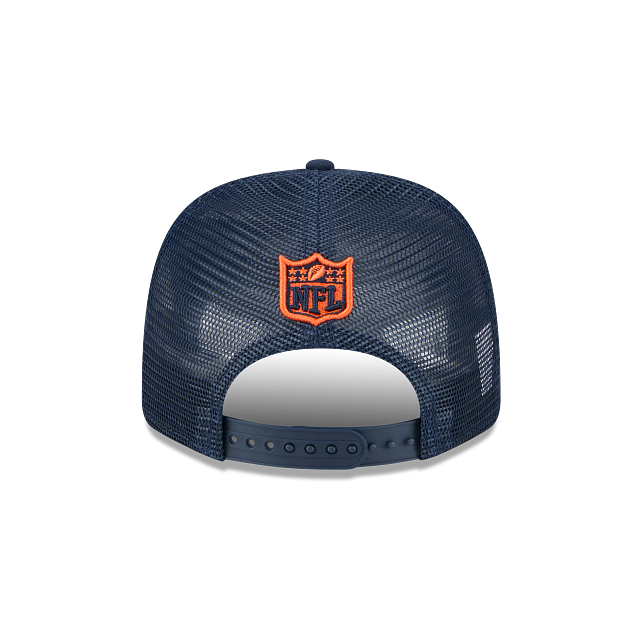 Denver Broncos NFL New Era Men Navy 9Seventy Stretch Trucker Snapback product image 2, provided for visual reference and