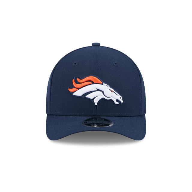 Denver Broncos NFL New Era Men Navy 9FORTY M-Crown Snapback Team Hat product image 7, provided for visual reference and