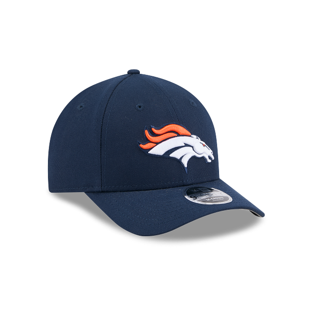 Denver Broncos NFL New Era Men Navy 9FORTY M-Crown Snapback Team Hat product image 5, provided for visual reference and