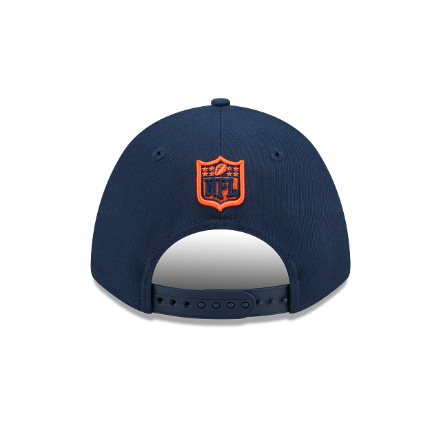 Denver Broncos NFL New Era Men Navy 9FORTY M-Crown Snapback Team Hat product image 2, provided for visual reference and