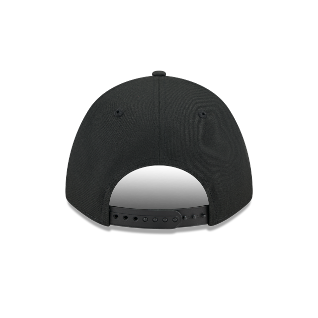 Denver Broncos NFL New Era Men Black on Black 9FORTY M-Crown Adjustable A-Frame Hat product image 2, provided for visual