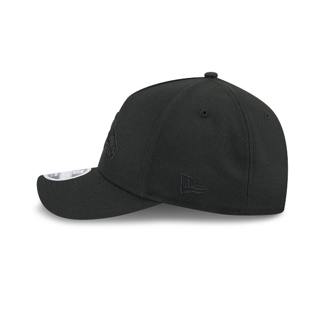 Denver Broncos NFL New Era Men Black on Black 9FORTY M-Crown Adjustable A-Frame Hat product image 5, provided for visual