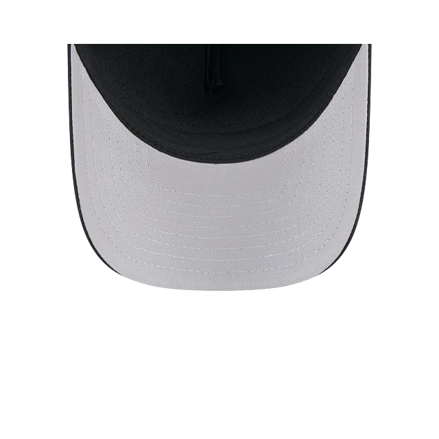 Denver Broncos NFL New Era Men Black on Black 9FORTY M-Crown Adjustable A-Frame Hat product image 4, provided for visual