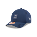New England Patriots NFL New Era Men Navy 9Forty 2025 Sideline M-Crown Snapback product image 1, provided for visual