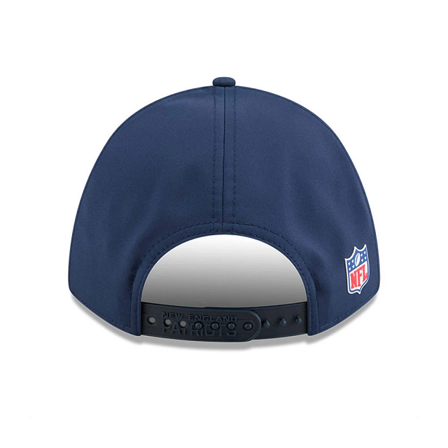 New England Patriots NFL New Era Men Navy 9Forty 2025 Sideline M-Crown Snapback product image 2, provided for visual
