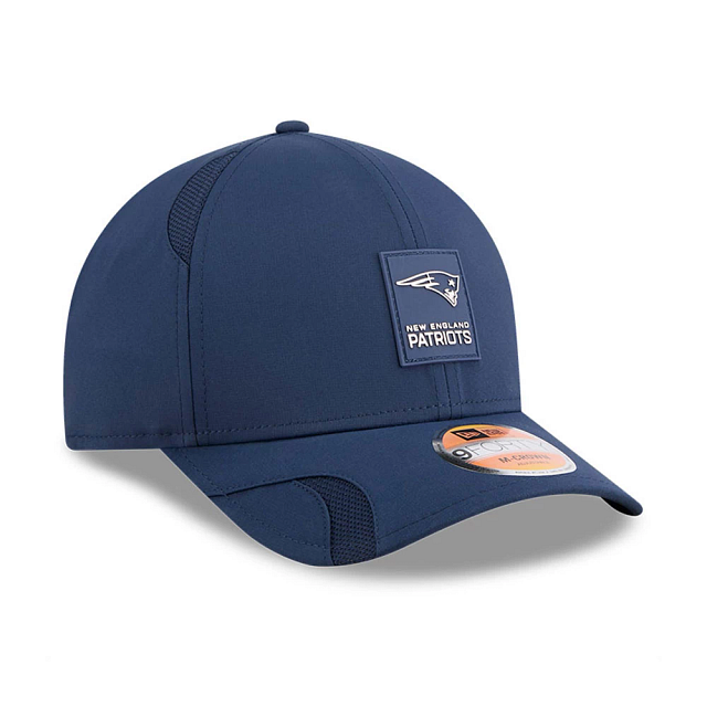 New England Patriots NFL New Era Men Navy 9Forty 2025 Sideline M-Crown Snapback product image 5, provided for visual