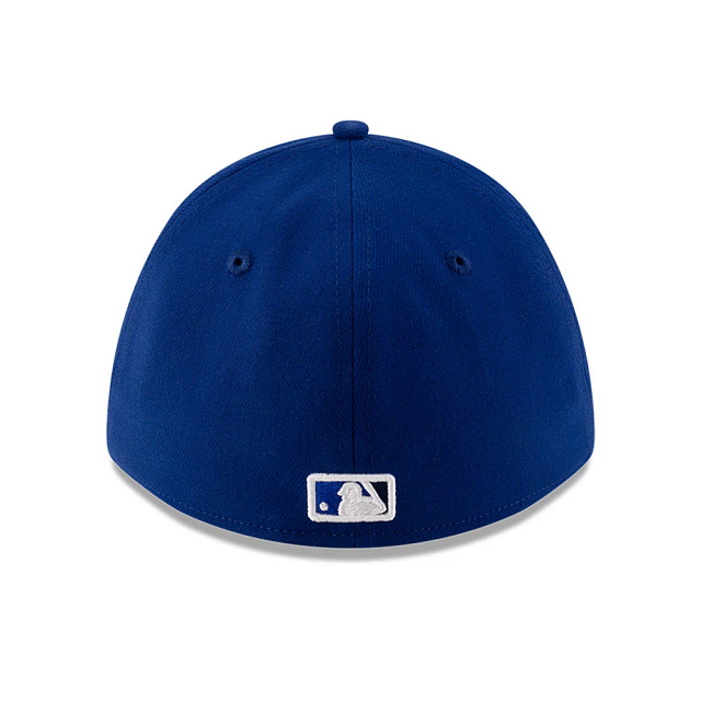 Toronto Blue Jays MLB New Era Men Royal 39Thirty M-Crown Player Replica Stretch Fit Hat product image 2, provided for visual