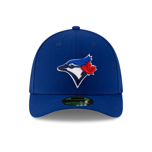 Toronto Blue Jays MLB New Era Men Royal 39Thirty M-Crown Player Replica Stretch Fit Hat product image 4, provided for visual