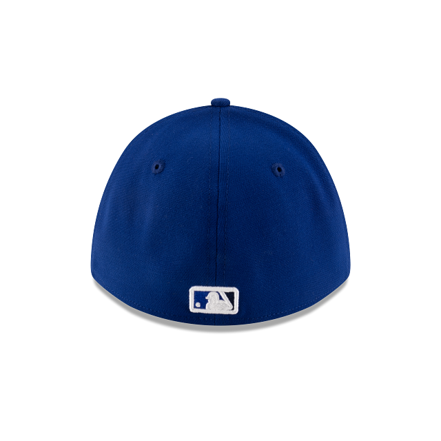 Toronto Blue Jays MLB New Era Men White/Royal 39Thirty M-Crown 50th Anniversary Player Replica Stretch Fit Hat product image