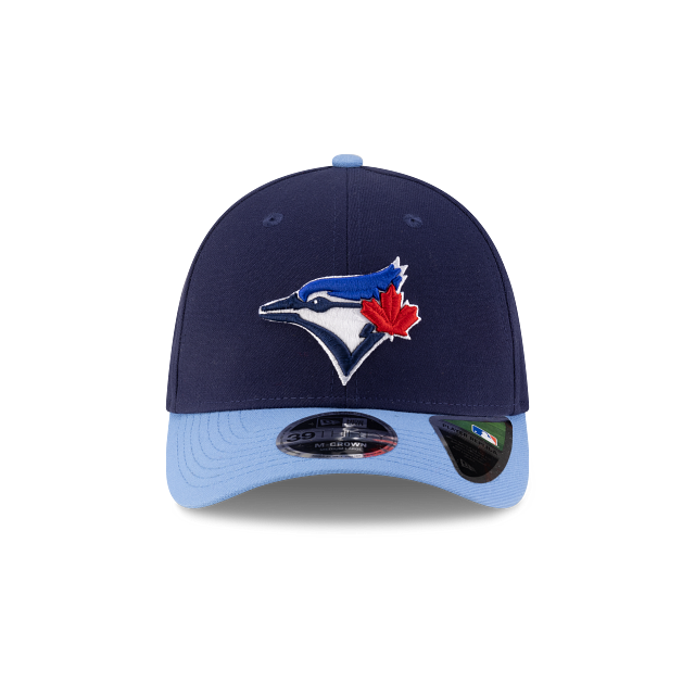 Toronto Blue Jays MLB New Era Men Navy/Light Blue 39Thirty M-Crown Player Replica Stretch Fit Hat product image 4, provided