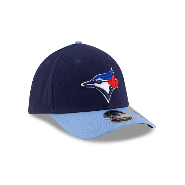 Toronto Blue Jays MLB New Era Men Navy/Light Blue 39Thirty M-Crown Player Replica Stretch Fit Hat product image 5, provided