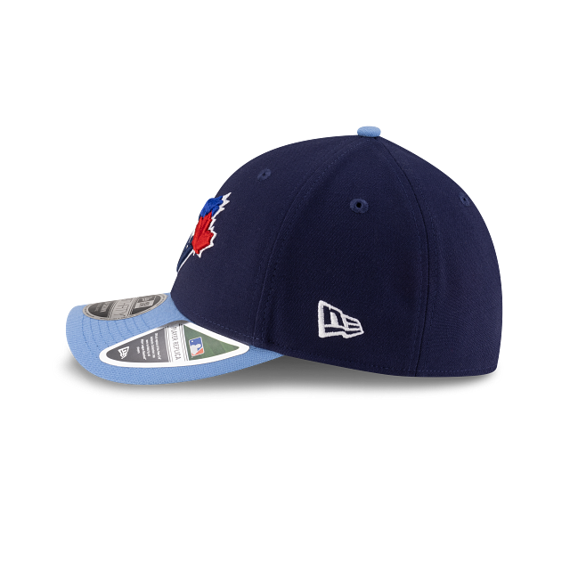 Toronto Blue Jays MLB New Era Men Navy/Light Blue 39Thirty M-Crown Player Replica Stretch Fit Hat product image 6, provided