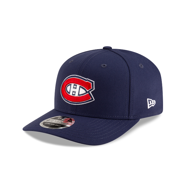 Montreal Canadiens NHL New Era Men Navy 9Seventy Team Color Stretch Snapback Hat product image 1, provided for visual