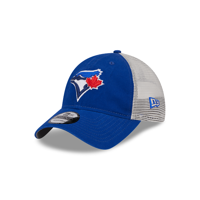 Toronto Blue Jays MLB New Era Men Royal 9Twenty 1992 World Series Trucker Snapback Hat product image 4, provided for visual