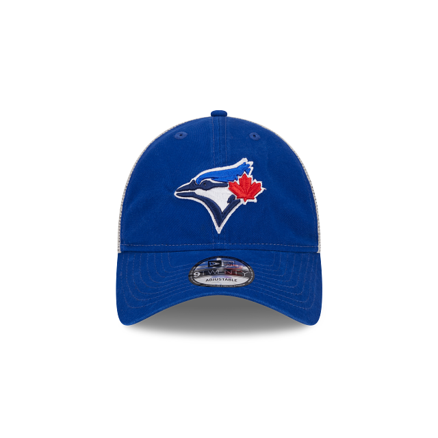 Toronto Blue Jays MLB New Era Men Royal 9Twenty 1992 World Series Trucker Snapback Hat product image 3, provided for visual