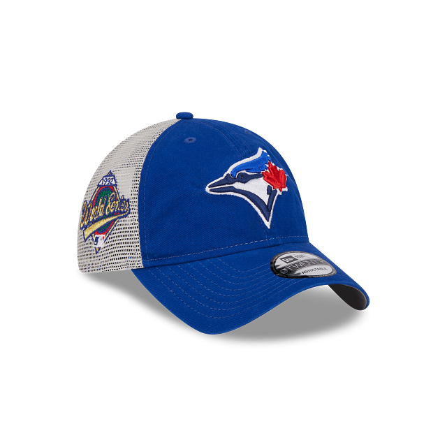 Toronto Blue Jays MLB New Era Men Royal 9Twenty 1992 World Series Trucker Snapback Hat product image 1, provided for visual
