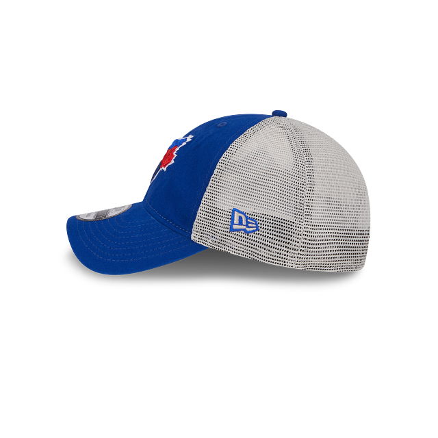 Toronto Blue Jays MLB New Era Men Royal 9Twenty 1992 World Series Trucker Snapback Hat product image 5, provided for visual