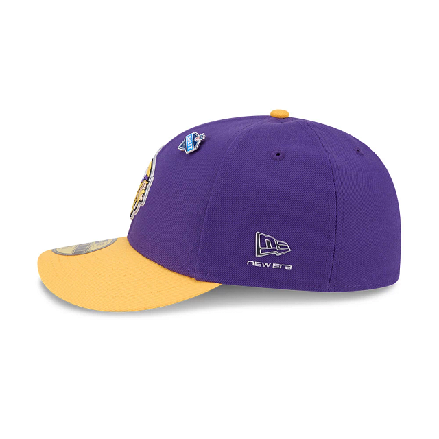 Minnesota Vikings NFL New Era Men Purple 59Fifty 2026 Draft Fitted Hat product image 7, provided for visual reference and
