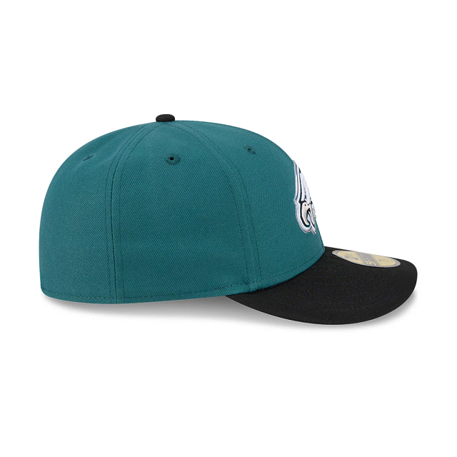 Philadelphia Eagles NFL New Era Men Green 59Fifty Pre-Curved 2026 Draft Fitted Hat product image 3, provided for visual