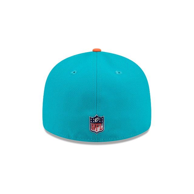 Miami Dolphins NFL New Era Men Aqua 59Fifty Pre-Curved 2026 Draft Fitted Hat product image 2, provided for visual reference