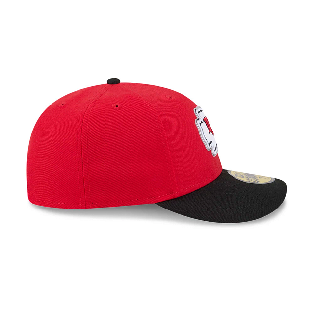 Kansas City Chiefs NFL New Era Men Red 59Fifty Pre-Curved 2026 Draft Fitted Hat product image 4, provided for visual