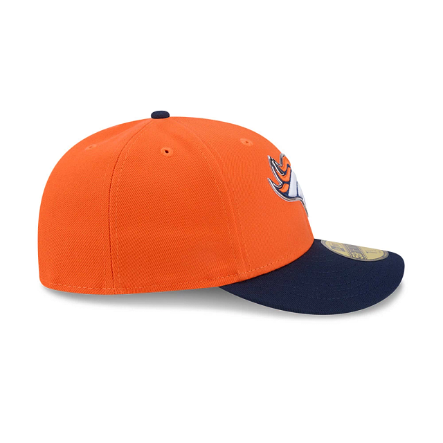 Denver Broncos NFL New Era Men Orange 59Fifty Pre-Curved 2026 Draft Fitted Hat product image 4, provided for visual