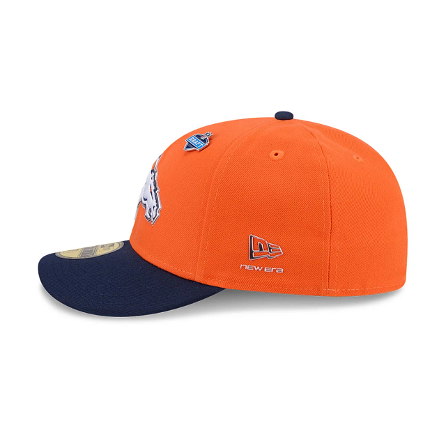 Denver Broncos NFL New Era Men Orange 59Fifty Pre-Curved 2026 Draft Fitted Hat product image 7, provided for visual
