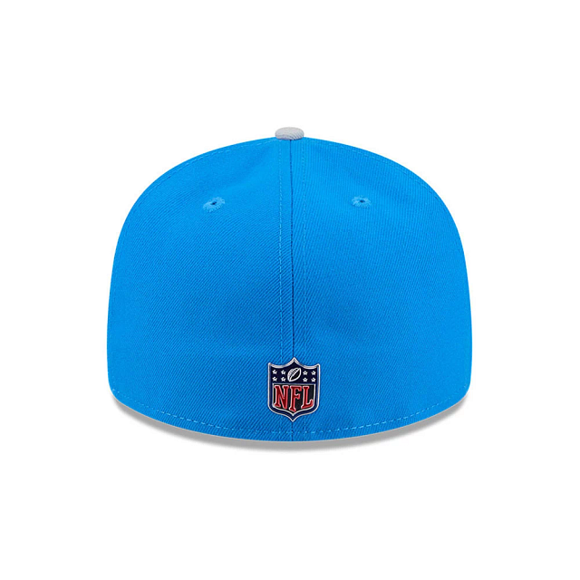Detroit Lions NFL New Era Men Honolulu Blue 59Fifty Pre-Curved 2026 Draft Fitted Hat product image 2, provided for visual
