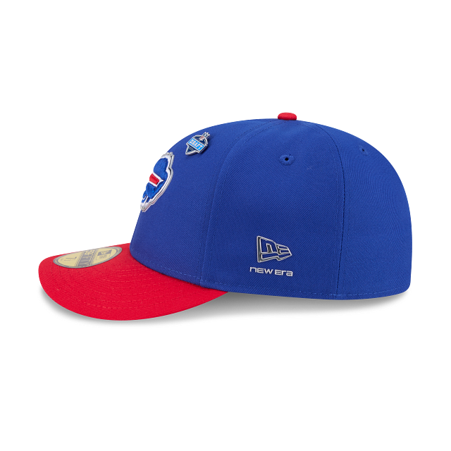Buffalo Bills NFL New Era Men Royal 59Fifty Pre-Curved 2026 Draft Fitted Hat product image 3, provided for visual reference