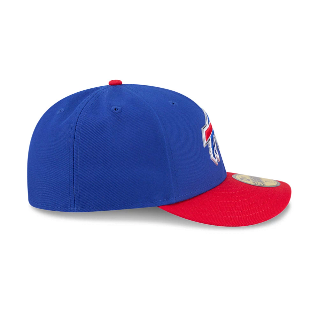 Buffalo Bills NFL New Era Men Royal 59Fifty Pre-Curved 2026 Draft Fitted Hat product image 5, provided for visual reference