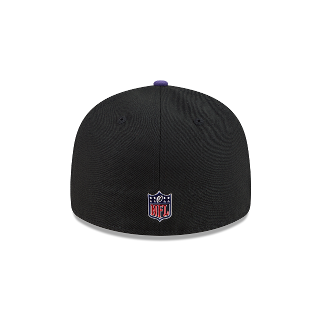 Baltimore Ravens NFL New Era Men Black 59Fifty Pre-Curved 2026 Draft Fitted Hat product image 2, provided for visual