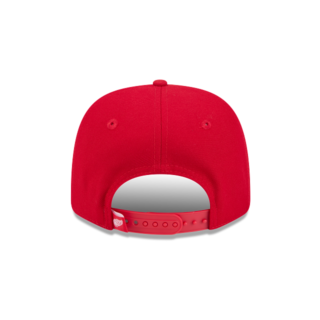 Detroit Red Wings NHL New Era Men Red 9Seventy Team Color Stretch Snapback Hat product image 2, provided for visual