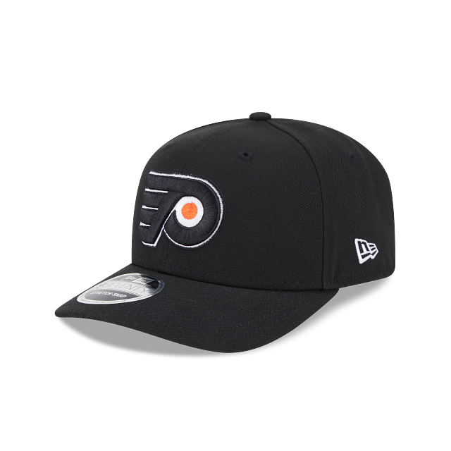 Philadelphia Flyers NHL New Era Men Black 9Seventy Team Color Snapback Hat product image 1, provided for visual reference