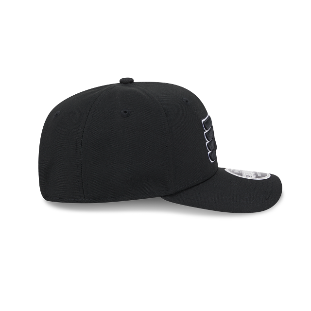 Philadelphia Flyers NHL New Era Men Black 9Seventy Team Color Snapback Hat product image 6, provided for visual reference