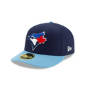 Toronto Blue Jays MLB New Era Men Royal / Light Blue 59Fifty Low Profile Authentic Collection On Field Hat product image 1,