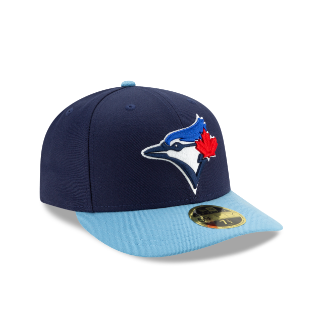 Toronto Blue Jays MLB New Era Men Royal / Light Blue 59Fifty Low Profile Authentic Collection On Field Hat product image 3,