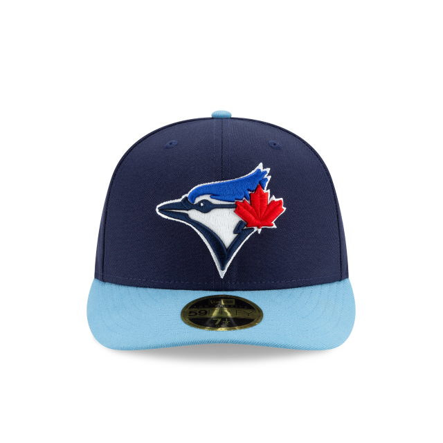 Toronto Blue Jays MLB New Era Men Royal / Light Blue 59Fifty Low Profile Authentic Collection On Field Hat product image 5,