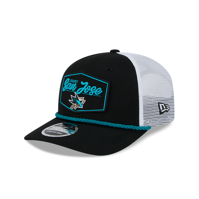 San Jose Sharks NHL New Era Men Black 9Seventy Cord Snapback Hat product image 1, provided for visual reference and product