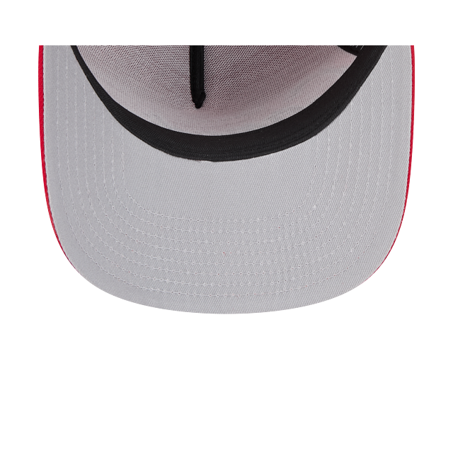 Montreal Canadiens NHL New Era Men Red 9Fifty Script A-Frame Snapback product image 6, provided for visual reference and
