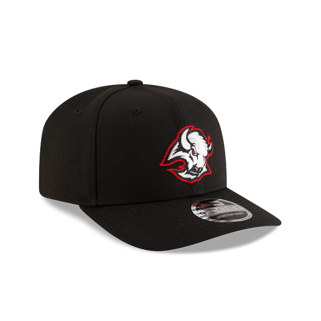 Buffalo Sabres NHL New Era Men Black 9Seventy Team Color Snapback Hat product image 6, provided for visual reference and