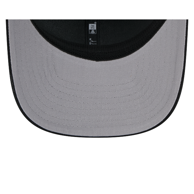 Pittsburgh Penguins NHL New Era Men Black 9Seventy Trucker Snapback Hat product image 3, provided for visual reference and