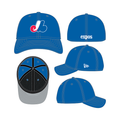 Montreal Expos MLB New Era Men Royal 39Thirty M-Crown Stretch Fit Hat product image 1, provided for visual reference and