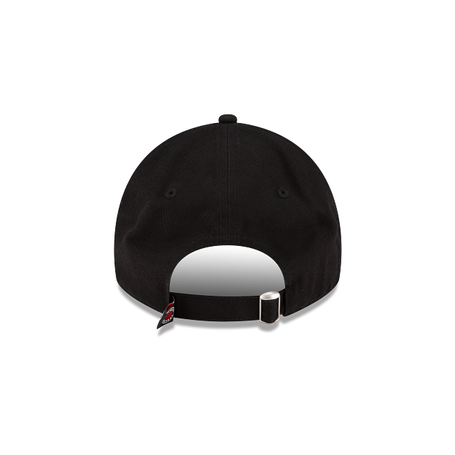 Toronto Raptors NBA New Era Men Black 9Twenty Core Classic Adjustable Hat product image 2, provided for visual reference and